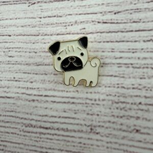 Cute Pug Enamel Pin